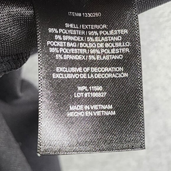 Womens Black 32 Degrees Heat Jogger Pants Drawstring Elastic Waist Size M - Picture 6 of 12